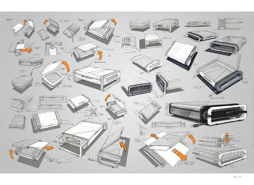 创意手绘电子产品图集